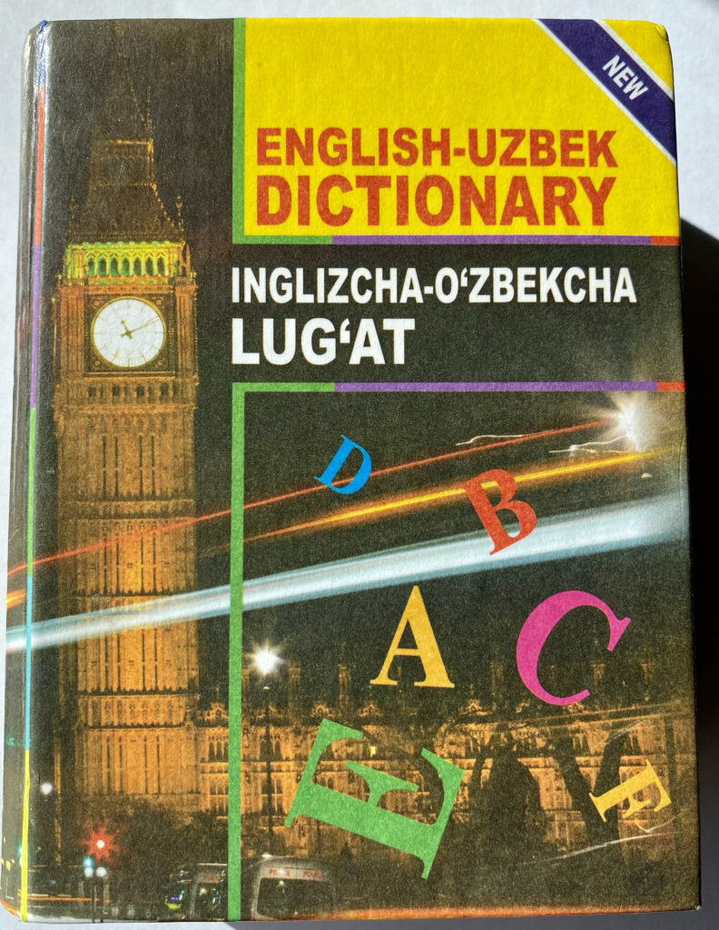 EnglishUzbek dictionary Discovery Book Shop